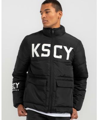 Kiss Chacey Men's Infinity Puffer Jacket in Black