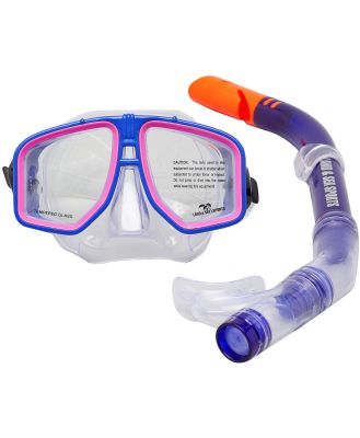 Land & Sea Sports Atoll Mask & Snorkel Set in Purple