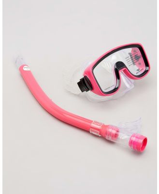 Land & Sea Sports Kids' Lagoon Mask & Snorkel Set in Pink