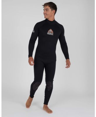 Land & Sea Sports Mens' Enduro Streamer Wetsuit in Black