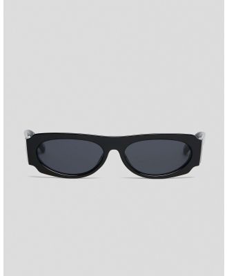 Le Specs Women's Long Nights Sunglasses in Black