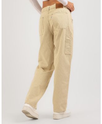 Levi's Women's Dad Utility Jeans in Natural