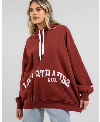 Levi's Women's Prism Hoodie in Red