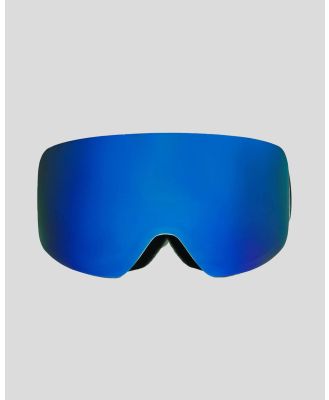 Liive Men's Black Run Snow Goggles in White