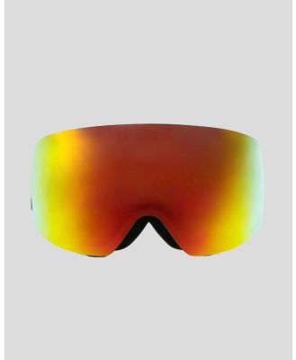 Liive Men's Black Run Snow Goggles