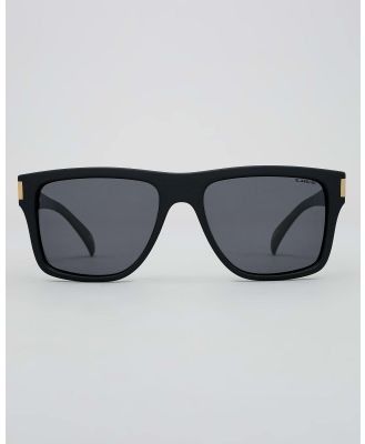 Liive Men's Casino Polarized Sunglasses in Black