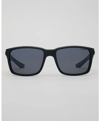 Liive Men's Moto Polarized Sunglasses in Black
