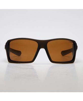 Liive Men's The Edge Polarized Sunglasses in Brown