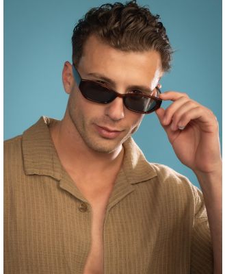 Liive Men's Tobes Polarised Sunglasses in Brown