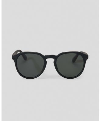 Local Supply Men's Tyo Polarised Sunglasses in Black