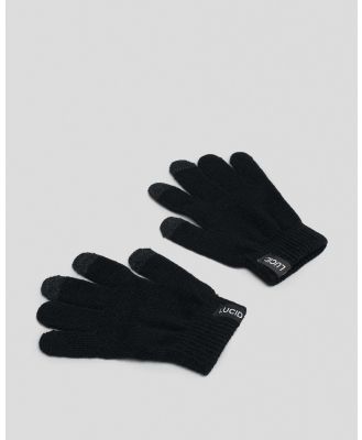 Lucid Boys' Touchscreen Gloves in Black