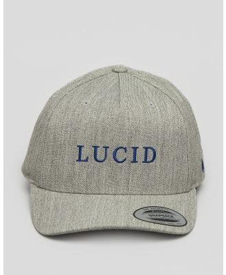 Lucid Men's Block Snapback Cap in Grey