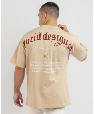 Lucid Men's Chaucer T-Shirt in Brown