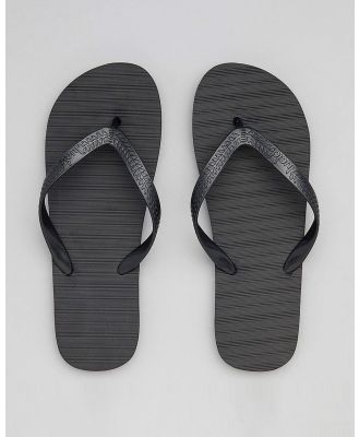 Lucid Mens' Elite V4 Thongs Shoes in Black