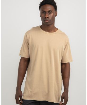 Lucid Men's Essential Acid 2.0 T-Shirt in Brown