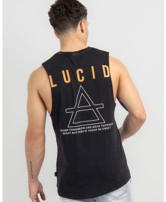 Lucid Men's Foundation Muscle Tank Top in Black