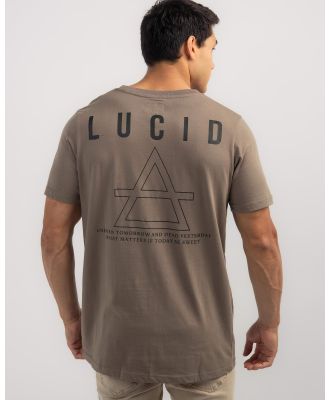 Lucid Men's Founder T-Shirt in Brown