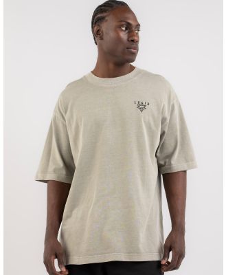 Lucid Men's Framed Box Fit T-Shirt in Natural