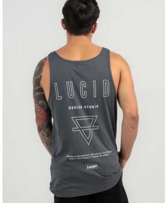 Lucid Men's Framework Singlet Top in Green