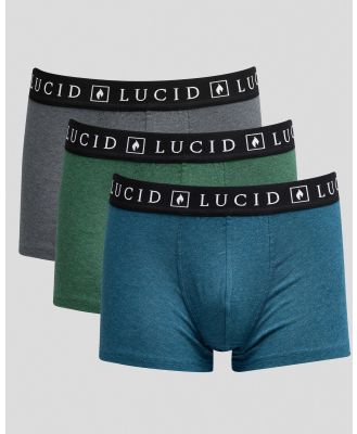 Lucid Men's Marle Fitted Boxer Shorts 3 Pack