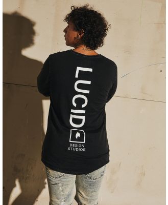 Lucid Men's Merge Long Sleeve T-Shirt in Black