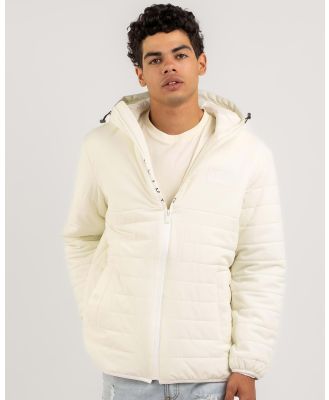 Lucid Men's Montreal Hooded Puffer Jacket in White