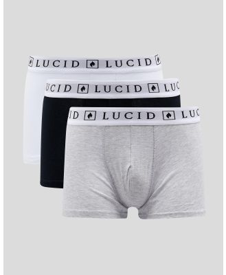 Lucid Men's Ordinary Fitted Boxer Shorts 3 Pack