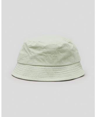 Lucid Men's Tinted Bucket Hat in White