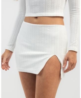 Luvalot Women's Carson Skirt in White