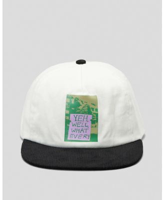 M/SF/T Men's Yeah Well What Snapback Cap in White