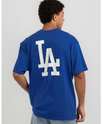 Majestic Men's La Dodgers Team Crest T-Shirt in Blue