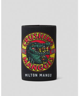 Milton Mango Crushing Mangos Stubby Cooler in Yellow