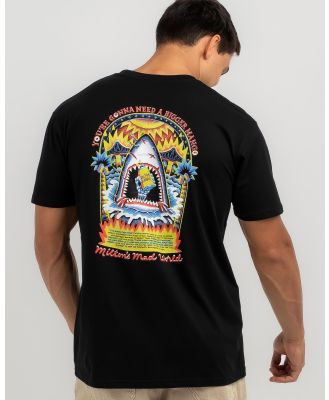 Milton Mango Men's Jaws T-Shirt in Black