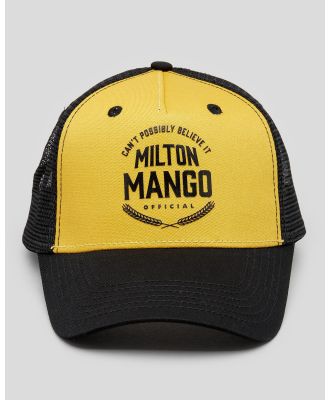 Milton Mango Men's The Paddo Trucker Cap in Gold
