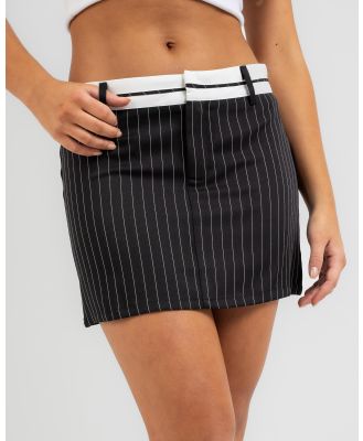 Mint Vanilla Women's Croft Skirt in Black