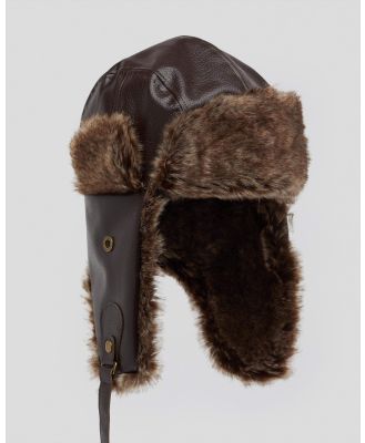 Miscellaneous Men's Winner Trapper Hat in Brown