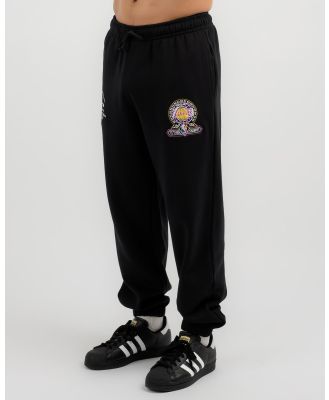 Mitchell & Ness Men's Los Angeles Lakers Track Pants in Black