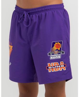 Mitchell & Ness Men's Phoenix Suns Where You At Shorts in Purple