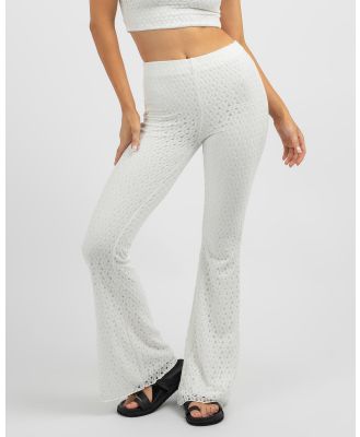 Mooloola Women's Bermuda Lounge Pants in White