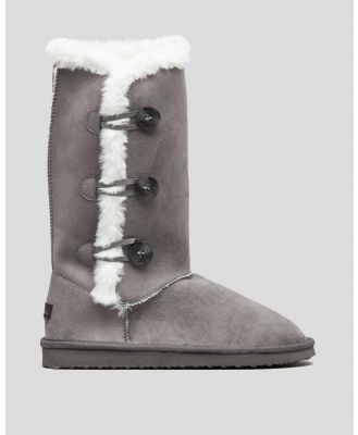 Mooloola Women's Blizzard Slipper Boots in Grey