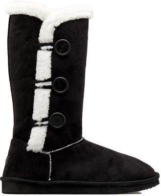 Mooloola Women's Blizzard Slippers Boots in Black