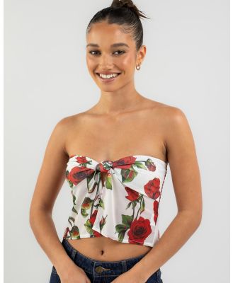 Mooloola Women's Evans Tube Top in Floral