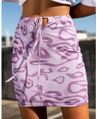 Mooloola Women's Hailey Skirt in Purple