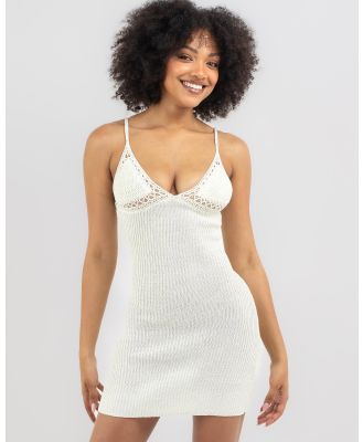 Mooloola Women's In The Tropics Crochet Dress in White