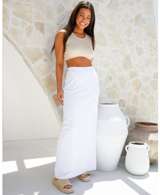 Mooloola Women's Jessica Maxi Skirt in White