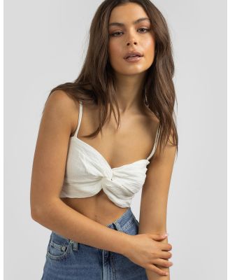 Mooloola Women's Juliette Crop Top in White