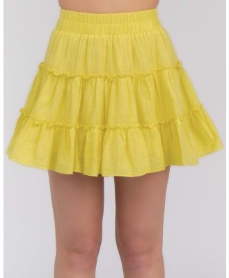 Mooloola Women's Leta Skirt in Yellow