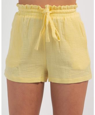 Mooloola Women's Olivia Shorts in Yellow