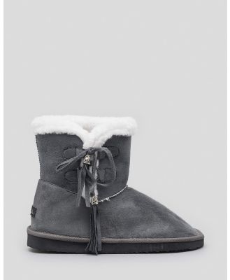 Mooloola Women's Perisher Slipper Boots in Grey