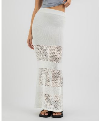 Mooloola Women's Phoebe Maxi Skirt in White